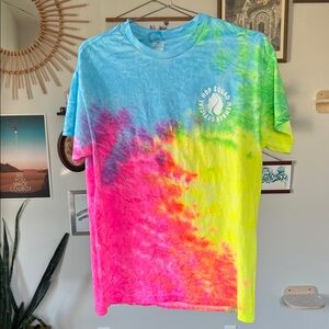 Hop Valley Brewing Tie Dye Tee Shirt - Size M